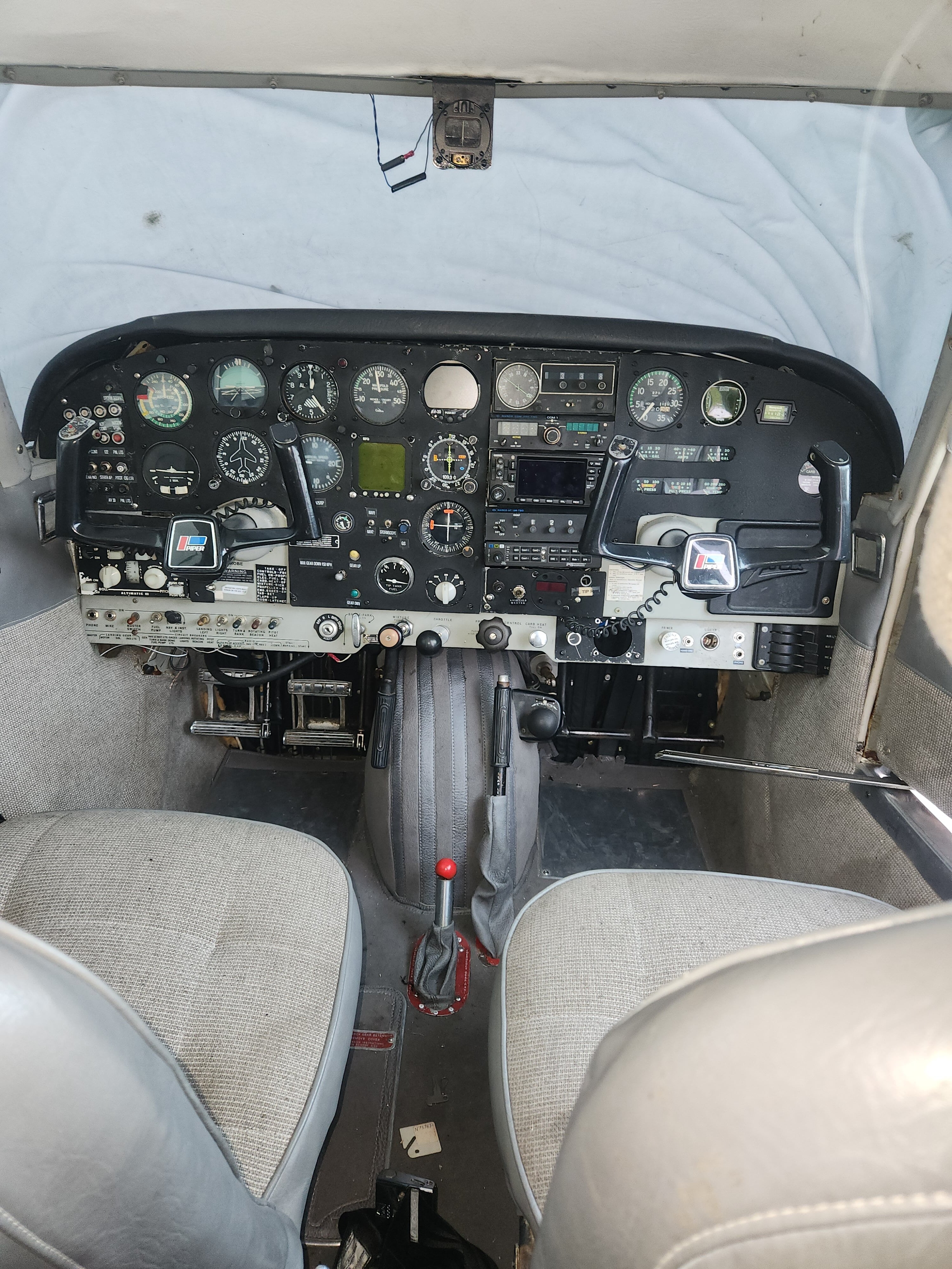n7576p panel| Sequim Flight instructor Scott Brooksby